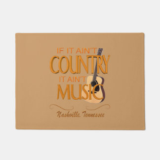Nashville n'est pas pays n'est pas tapis de porte