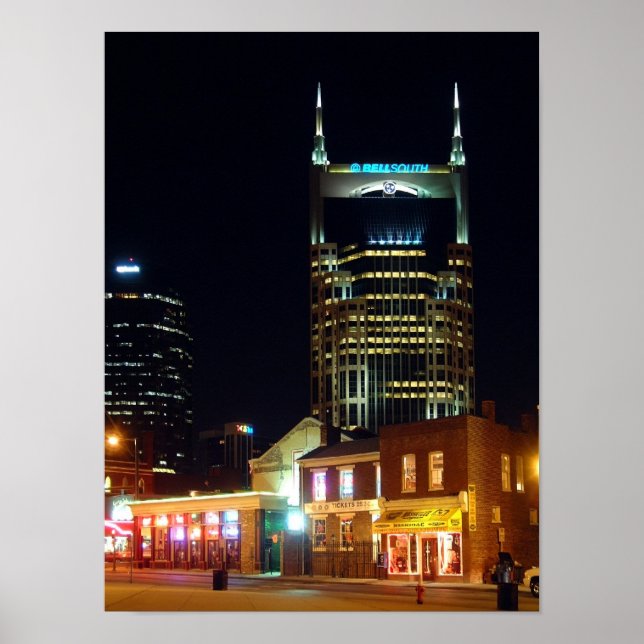 Nashville Night Poster (Vorne)