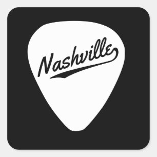 Nashville Plektrum Aufkleber