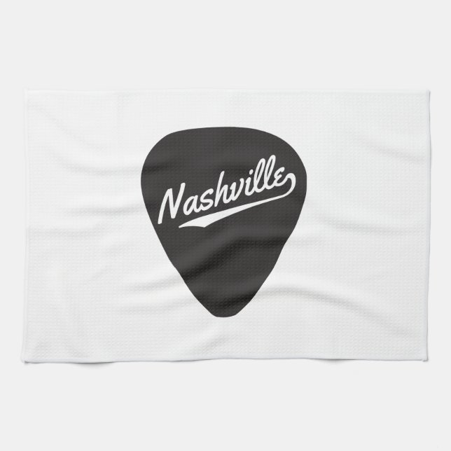 Nashville-Plektrum Geschirrtuch (Horizontal)