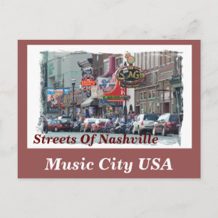 Nashville Postcard Postkarte