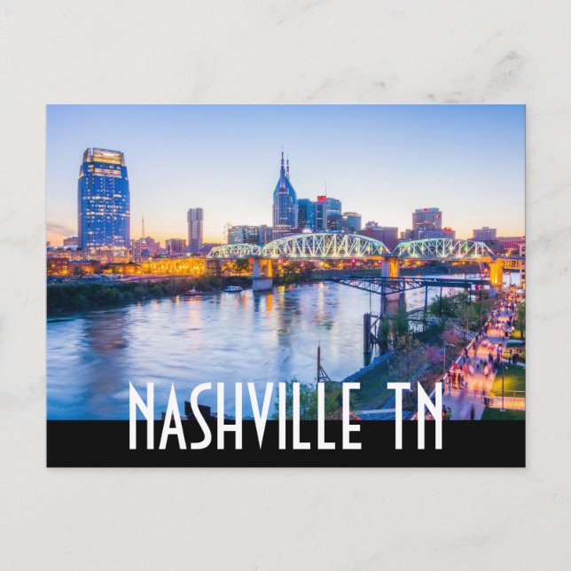 NASHVILLE POSTKARTE (Vorderseite)