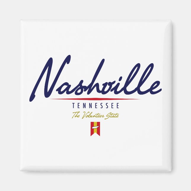 Nashville Script Magnet (Vorne)