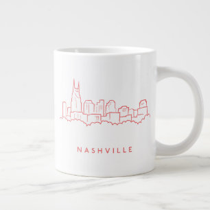 Nashville-Skyline Jumbo-Tasse