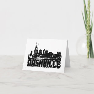 Nashville-Skyline Karte