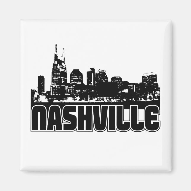 Nashville Skyline Magnet (Vorne)