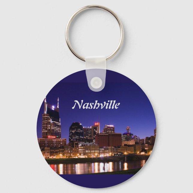 Nashville Skyline Schlüsselanhänger (Vorderseite)