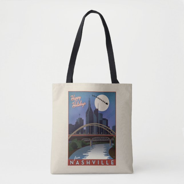 Nashville Skyline Tasche (Vorderseite)