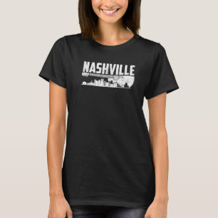 Nashville Skyline Tennessee Country-Musik Gitarre T-Shirt