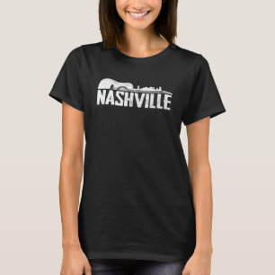 Nashville Skyline Tennessee Country-Musik Gitarre  T-Shirt