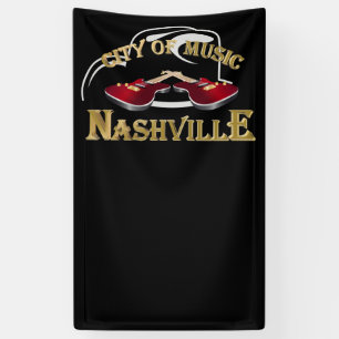 Nashville. Stadt der Musik Banner