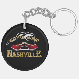 Nashville. Stadt der Musik Schlüsselanhänger