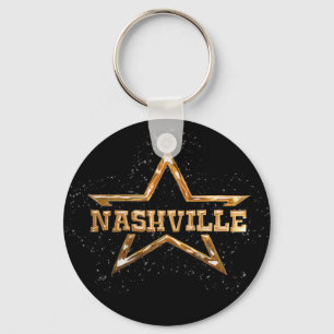 Nashville-Stern Schlüsselanhänger