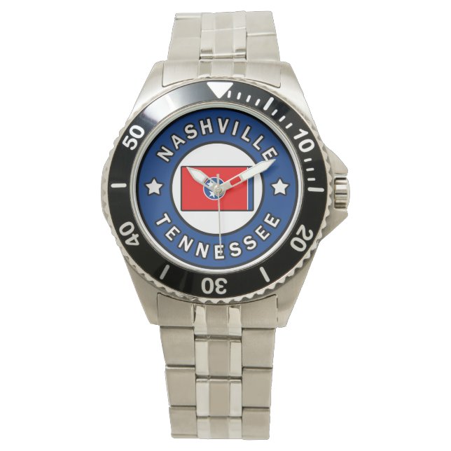 Nashville Tennessee Armbanduhr (Vorderseite)