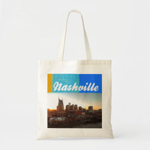 Nashville Tennessee City Scape Beautiful Tragetasche