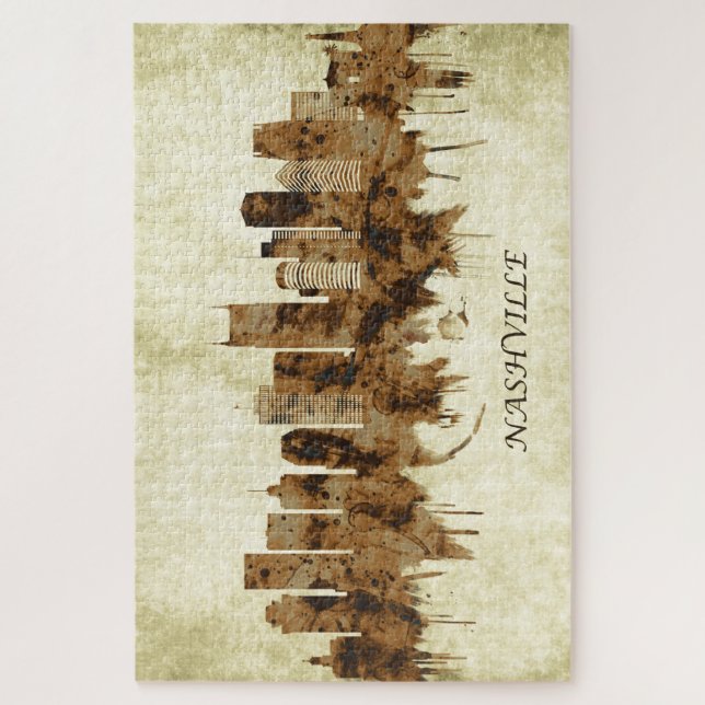 Nashville Tennessee Cityscape (Vertikal)