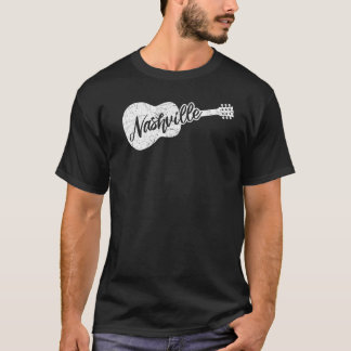 Nashville Tennessee Country Music Retro Gitarre Pl T-Shirt