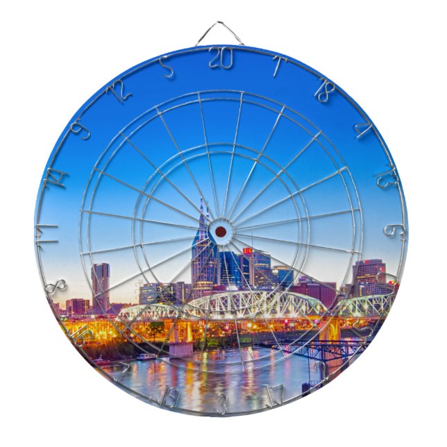 Nashville Tennessee Dartscheibe (vorne)