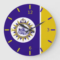 Nashville (Tennessee) Flagge Große Uhr