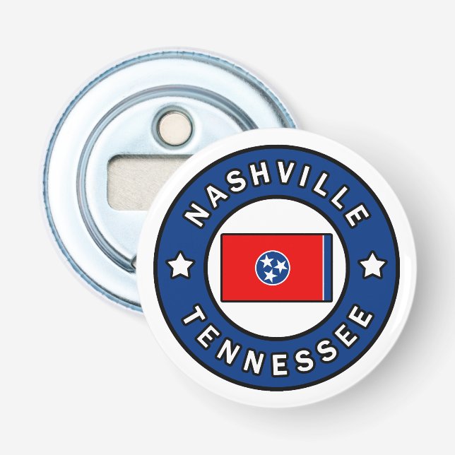 Nashville Tennessee Flaschenöffner (Vorderseite)