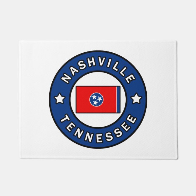 Nashville Tennessee Fußmatte (Vorderseite)