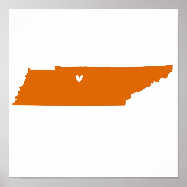 Nashville, Tennessee Love Poster (Vorne)