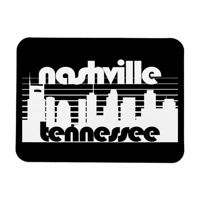 Nashville Tennessee Magnet (Horizontal)