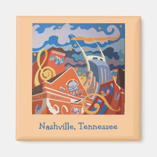 Nashville, Tennessee-Magnet Magnet