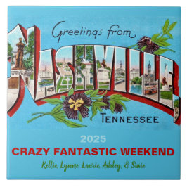 Nashville Tennessee Memory Fliese