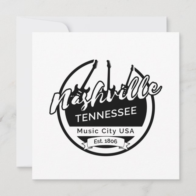 Nashville Tennessee Music City (Vorderseite)