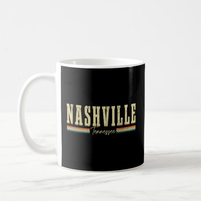 Nashville Tennessee Music City Kaffeetasse (Links)