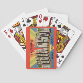 Nashville Tennessee Postcard Playing Cards Spielkarten