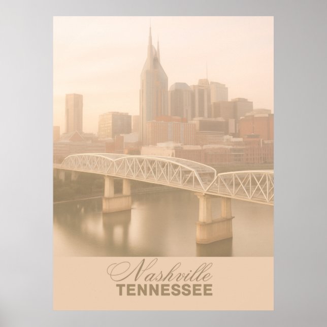 Nashville, Tennessee Poster (Vorne)