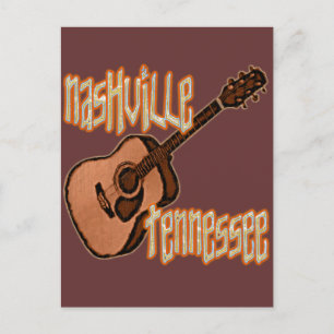 NASHVILLE TENNESSEE POSTKARTE