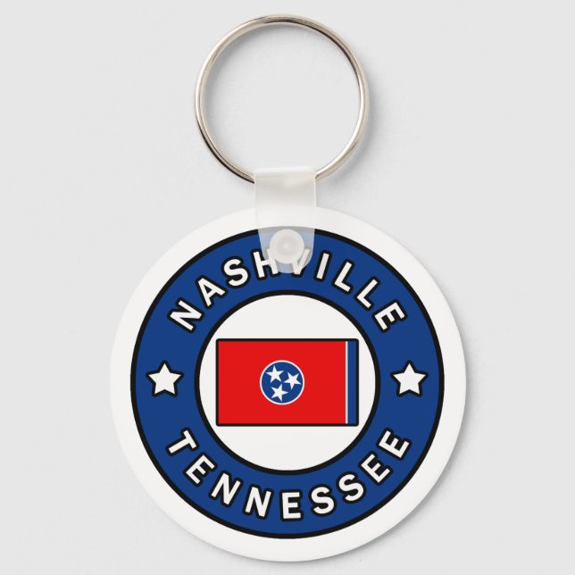 Nashville Tennessee Schlüsselanhänger (Vorderseite)