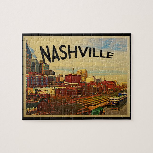 Nashville Tennessee Skyline (Horizontal)
