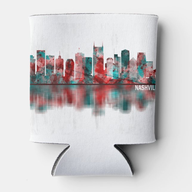 Nashville Tennessee Skyline Dosenkühler (Vorderseite)