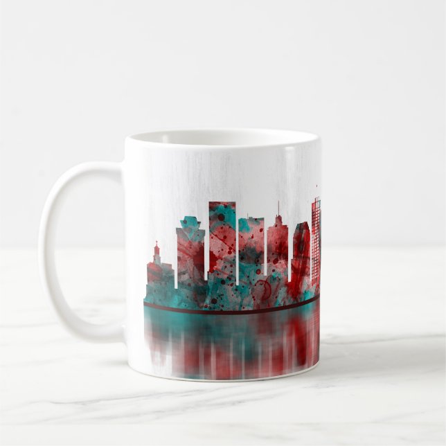 Nashville Tennessee Skyline Kaffeetasse (Links)