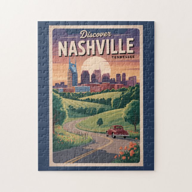 Nashville Tennessee Southern Road Art (Vertikal)