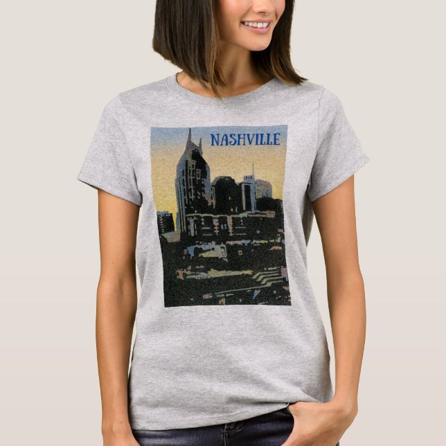 Nashville Tennessee T-Shirt (Vorderseite)