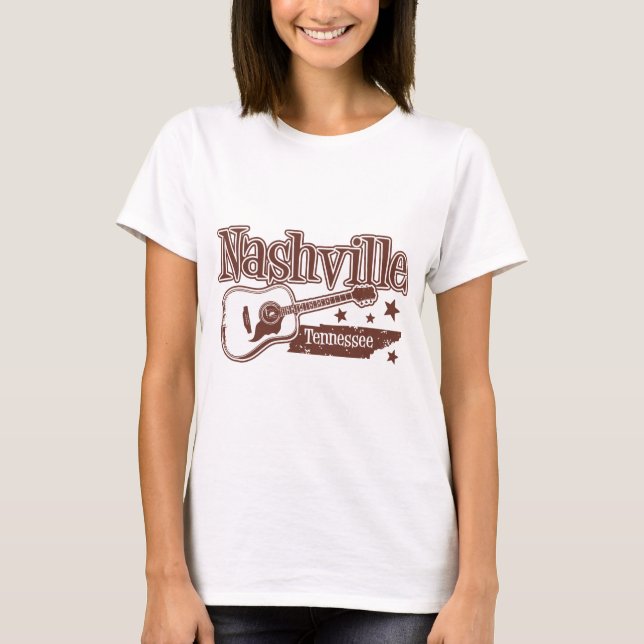 Nashville Tennessee T-Shirt (Vorderseite)