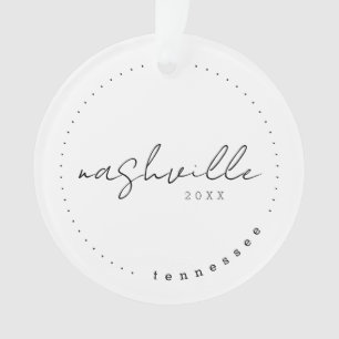 Nashville, Tennessee TN Travel Vereinte Staaten Ornament