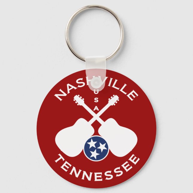 Nashville, Tennessee, USA Schlüsselanhänger (Vorderseite)