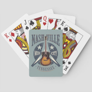 Nashville, TN - Music City USA Spielkarten