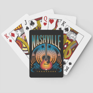 Nashville, TN - Music City USA Spielkarten
