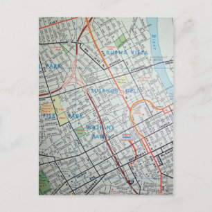 NASHVILLE, TN Vintage Karte Postkarte