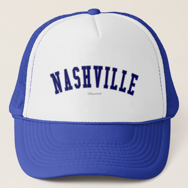 Nashville Truckerkappe (Vorderseite)
