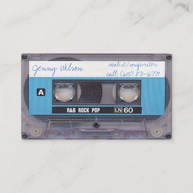 Nashville Visitenkarte (Vorderseite)