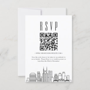 Nashville Wedding QR Code UAWG Einladung