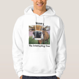 Nasige Kuh, die unterbricht Hoodie